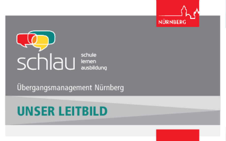 Coverbild Leitbild SCHLAU Übergangsmanagement Nürnberg